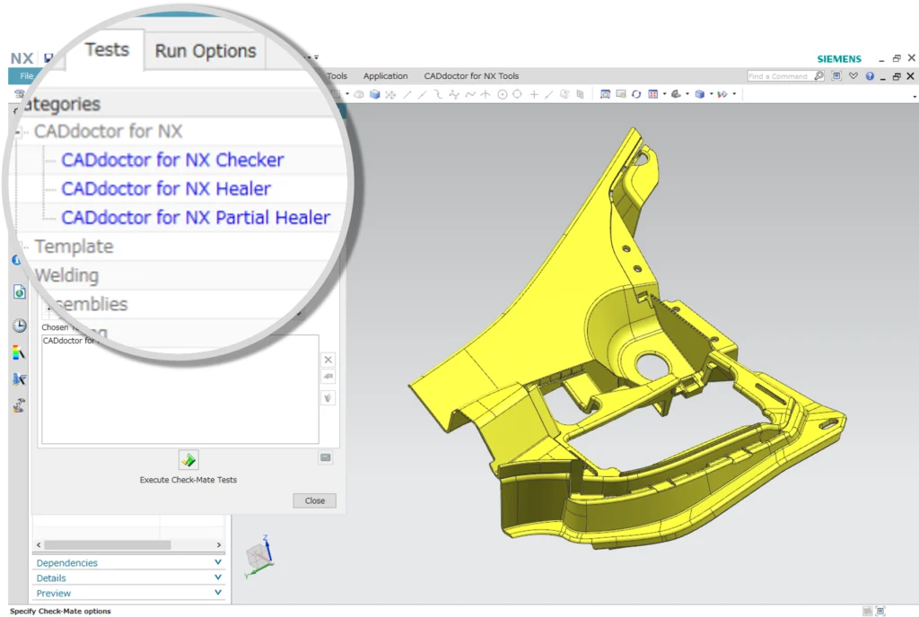 CADdoctor for NX interface2